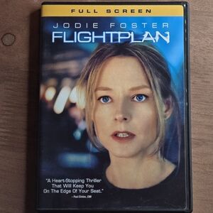 Flightplan DVD - Full Screen Jodie Foster Action Suspense Crime Drama Movie